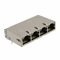 Bel Fuse Inc. - L826-1X4T-43-F - CONN MAGJACK 4PORT 1000 BASE-T