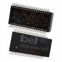 Bel Fuse Inc. - S558-5999-Q9-F - MODULE XFRMR LAN 10/100B-TX SMD