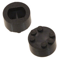 Bivar Inc. - LTM-120 - LED MOUNT .120" BLACK