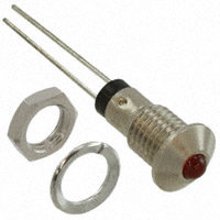 Bivar Inc. - MPC3RD - PNL MNT W/ WIRE 700NM 2MCD RED