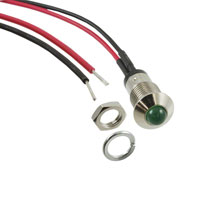 Bivar Inc. - MPC5GDW12.0 - LED PANEL INDICATOR GREEN 2.1V