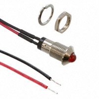 Bivar Inc. - MPC5RDW12.0 - LED PANEL INDICATOR RED 2.1V