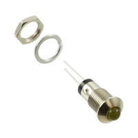 Bivar Inc. - MPC5YD - PNL MNT W/ WIRE 590NM 25MCD YLW