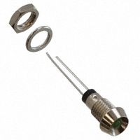 Bivar Inc. - MPR3GD - PNL MNT W/ WIRE 568NM 25MCD GRN