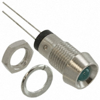 Bivar Inc. - MPR5BWD - PNL MNT W/ WIRE 430NM 15MCD BLUE