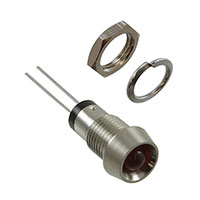 Bivar Inc. - MPR5HD - PNL MNT W/ WIRE 625NM 25MCD RED