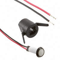 Bivar Inc. - PM3-KWDW12.0 - PNL MNT WHITE 20MA W/ WIRE 12"