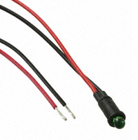 Bivar Inc. - PM3PGTW12.0 - PNL MNT GREEN 20MA W/WIRE 12"