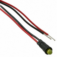 Bivar Inc. - PM3YDW12.0 - PNL MNT YLW 20MA W/WIRE 12"