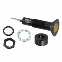 Bivar Inc. - PM5-A12Y12V - PANEL MOUNT ASSEM YELLOW, 6.1MM