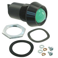 Bivar Inc. - PM5-A20G24V - PANEL MOUNT ASSEM 25.4MM GREEN