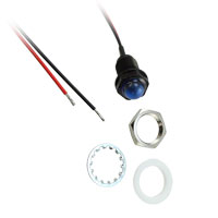 Bivar Inc. - PM5-AP7B3.4V - PANEL MOUNT ASSEMBLY BLUE, 8.5MM