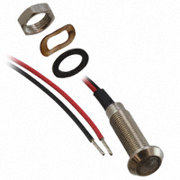 Bivar Inc. - PM5-B5Y2.0V - PANEL MOUNT ASSEM 5MM YELLOW