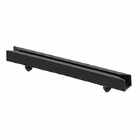 Bivar Inc. - UDD-300-C - CARD GUIDE GRD CLIP 3X0.08" BK