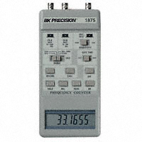 B&K Precision - 1875 - FREQ COUNTER 2.5GHZ HANDHELD