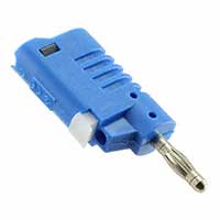 Cal Test Electronics - CT2016-6 - 4MM DIY STKP BUTTON BLUE