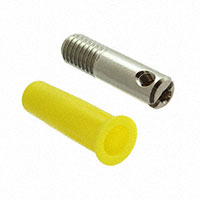 Cal Test Electronics - CT2213-4 - 4MM JACK, DIY SOLDER - YELLOW