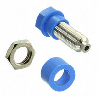 Cal Test Electronics - CT2228-6 - 4MM SOCKET, SOLDER HOLE - BLUE