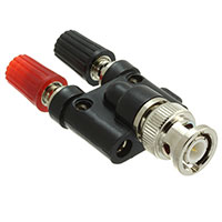 Cal Test Electronics - CT2410 - BNC(M) ADAPTER - 4MM BPOST, BLAC