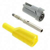 Cal Test Electronics - CT2631-4 - DIY 4MM STKSHTH PLUG - YELLOW