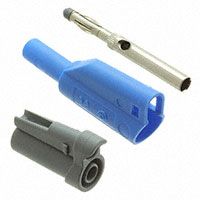 Cal Test Electronics - CT2631-6 - DIY 4MM STKSHTH PLUG - BLUE