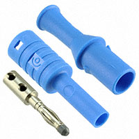 Cal Test Electronics - CT2989-6 - DIY 4MM SHTH PLUG - BLUE