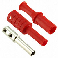 Cal Test Electronics - CT3134-2 - DIY 4MM SHTH JACK - RED