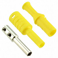 Cal Test Electronics - CT3134-4 - DIY 4MM SHTH JACK - YELLOW