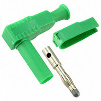 Cal Test Electronics - CT3203-5 - DIY 4MM SHTH RA PLUG - GREEN