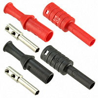 Cal Test Electronics - CT3207 - DIY 4MM SHTH JACKS - B/R PAIR