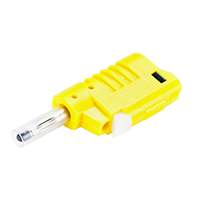 Cal Test Electronics - CT2017-4 - 4MM DIY RSTKP BUTTON YELLOW