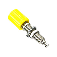 Cal Test Electronics - CT2234-4 - 4MM BINDING POST UNINS YELLOW