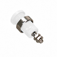 Cal Test Electronics - CT2236-9 - 4MM SAFETY JACK M4 STUD PANEL WH