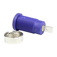 Cal Test Electronics - CT2910-7 - 4MM SAFETY JACK .188 FASTON PANE