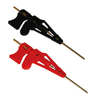 Cal Test Electronics - CT3100 - MICROCLIP TEST CLIP PAIR B/R