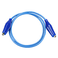 Cal Test Electronics - CT3302-50-6 - LEAD MINI ALLIGATOR CLIPS PVC 0.