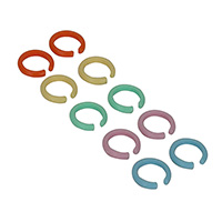 Cal Test Electronics - CT3662 - PROBE IDENTIFIER RINGS 10 PCS. 5