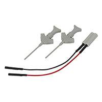 Cal Test Electronics - CT3678 - TWIN LEAD ADAPTER 3.5MM W/ 2 CLI