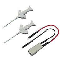 Cal Test Electronics - CT3679 - TWIN LEAD ADAPTER 5MM W/ 2 CLIPS