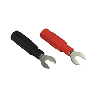 Cal Test Electronics - CT3945 - SPADE LUG, 3900 SERIES, B/R PAIR