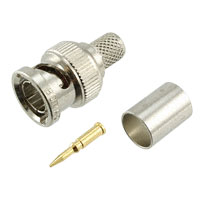 Winchester Electronics - SBC8281 - CONN BNC PLUG STR 75 OHM CRIMP