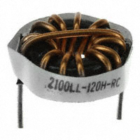 Bourns Inc. - 2100LL-120-H-RC - FIXED IND 12UH 10.9A 6 MOHM TH