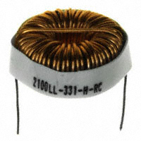 Bourns Inc. - 2100LL-331-H-RC - FIXED IND 330UH 2.5A 103 MOHM TH