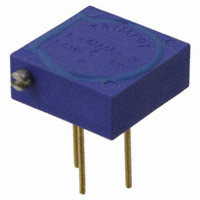 Bourns Inc. - 3290P-1-103 - TRIMMER 10K OHM 1W PC PIN