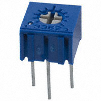 Bourns Inc. - 3362R-1-501LF - TRIMMER 500 OHM 0.5W PC PIN
