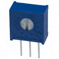 Bourns Inc. - 3386W-1-203LF - TRIMMER 20K OHM 0.5W PC PIN