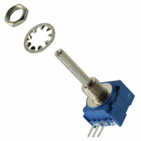 Bourns Inc. - 51CAD-E28-D15L - POT 10K OHM 1/4W PLASTIC LOG