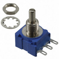Bourns Inc. - 53CAD-E16-D15L - POT 10K OHM 1/4W PLASTIC LOG