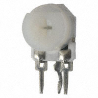 Bourns Inc. - TC89W-1-101 - TRIMMER 100 OHM 0.5W PC PIN