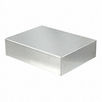 Bud Industries - AC-1413 - CHASSIS ALUM NATURAL 8"L X 6"W